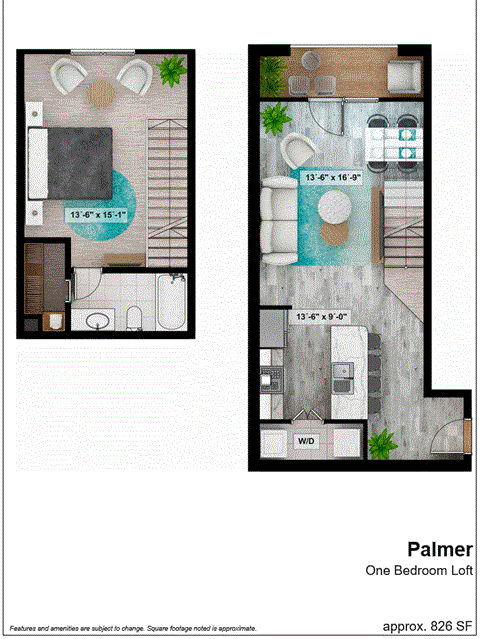 bedroom floor plan an in 2d
